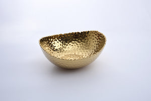 Pampa Bay Large Gold Oval Bowl