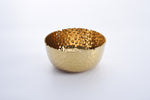Load image into Gallery viewer, Pampa Bay Large Gold Round Bowl
