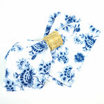 Load image into Gallery viewer, Blue &amp; White Cloth Napkins
