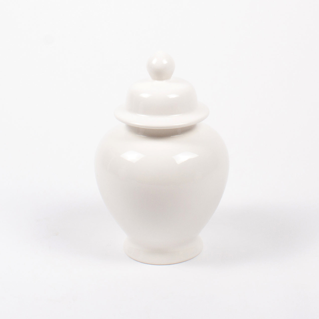 White Ginger Jar